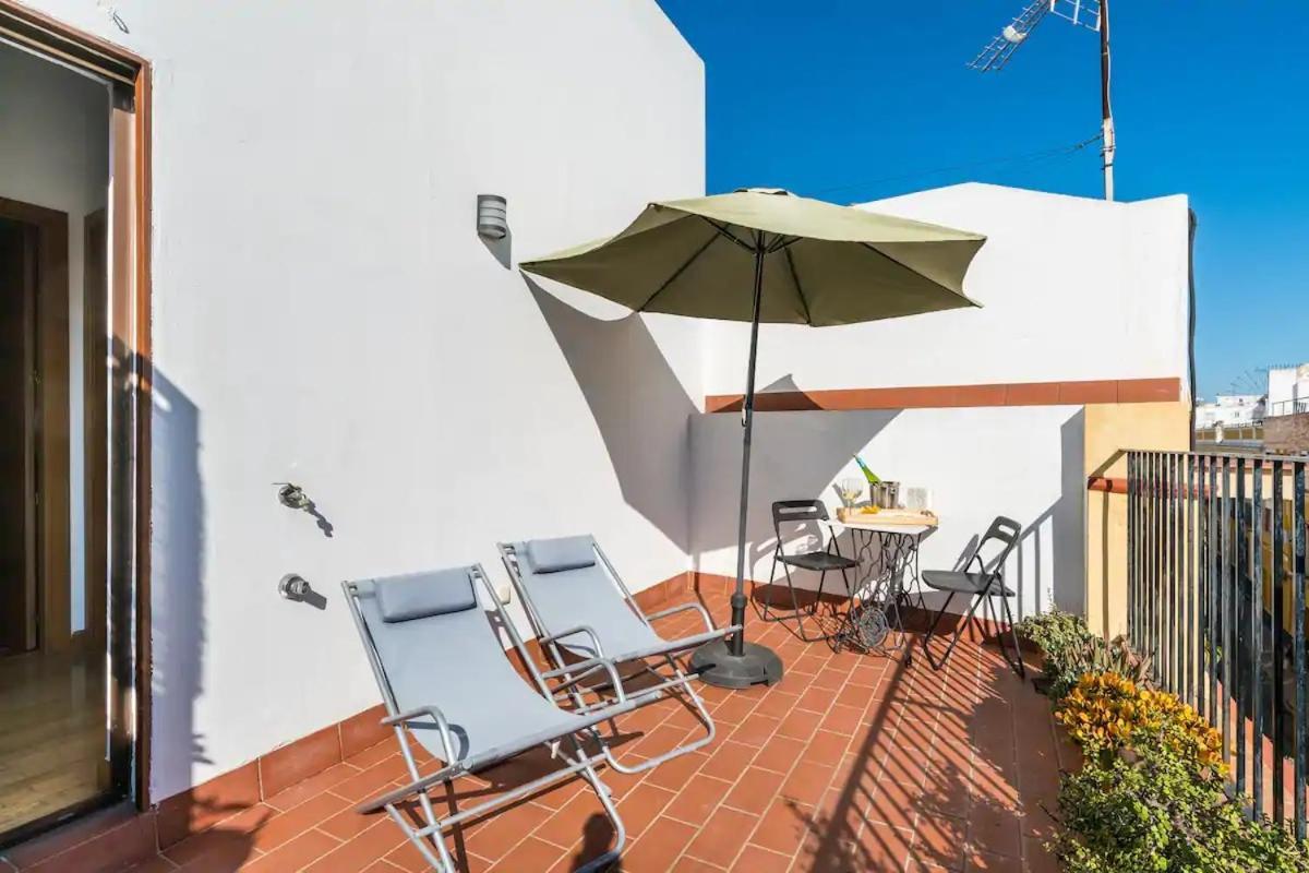 Apartamento Deluxe Terrace. Alameda Севилья Экстерьер фото